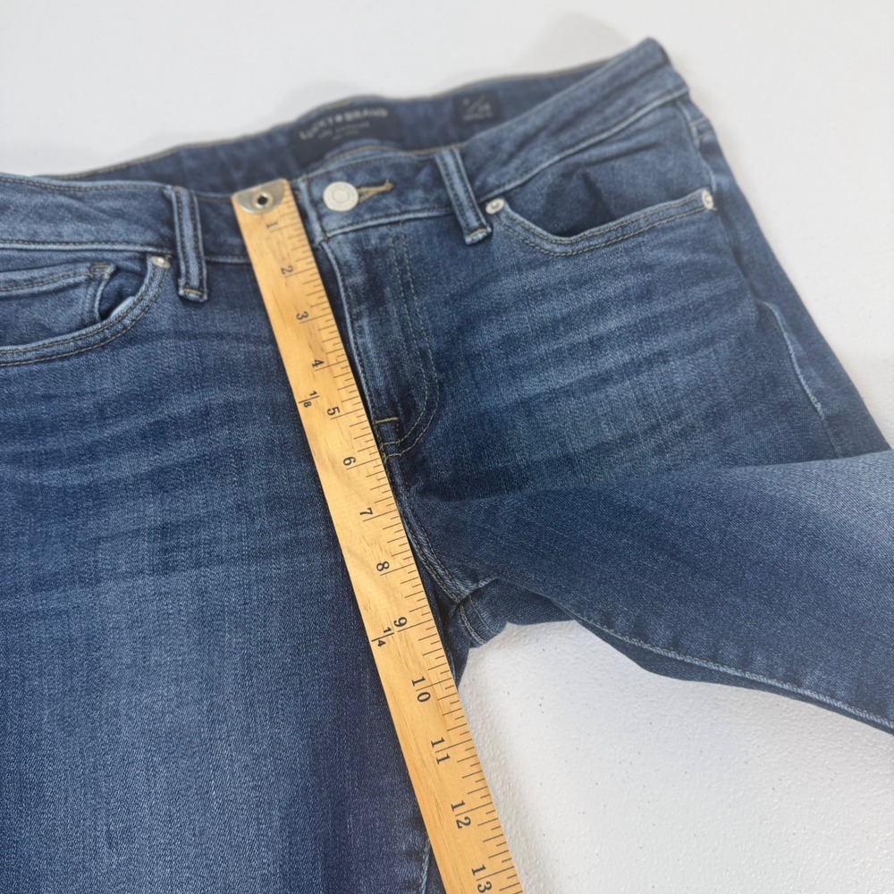 Lucky Brand Lolita Skinny Jeans Womens 6/28 Regular Dark Wash Blue 7WP10326 - Picture 9 of 10